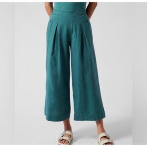 Athleta Playa Linen Wide Leg Crop